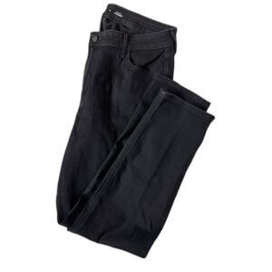 Old Navy High-Rise Straight Jeans – Black – Size 14